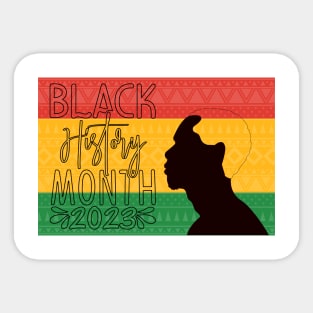 BLACK HISTORY MONTH 2023 Sticker